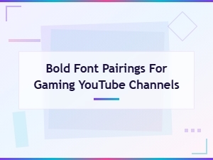 Best Bold Font Pairings for Gaming Youtube Thumbnails